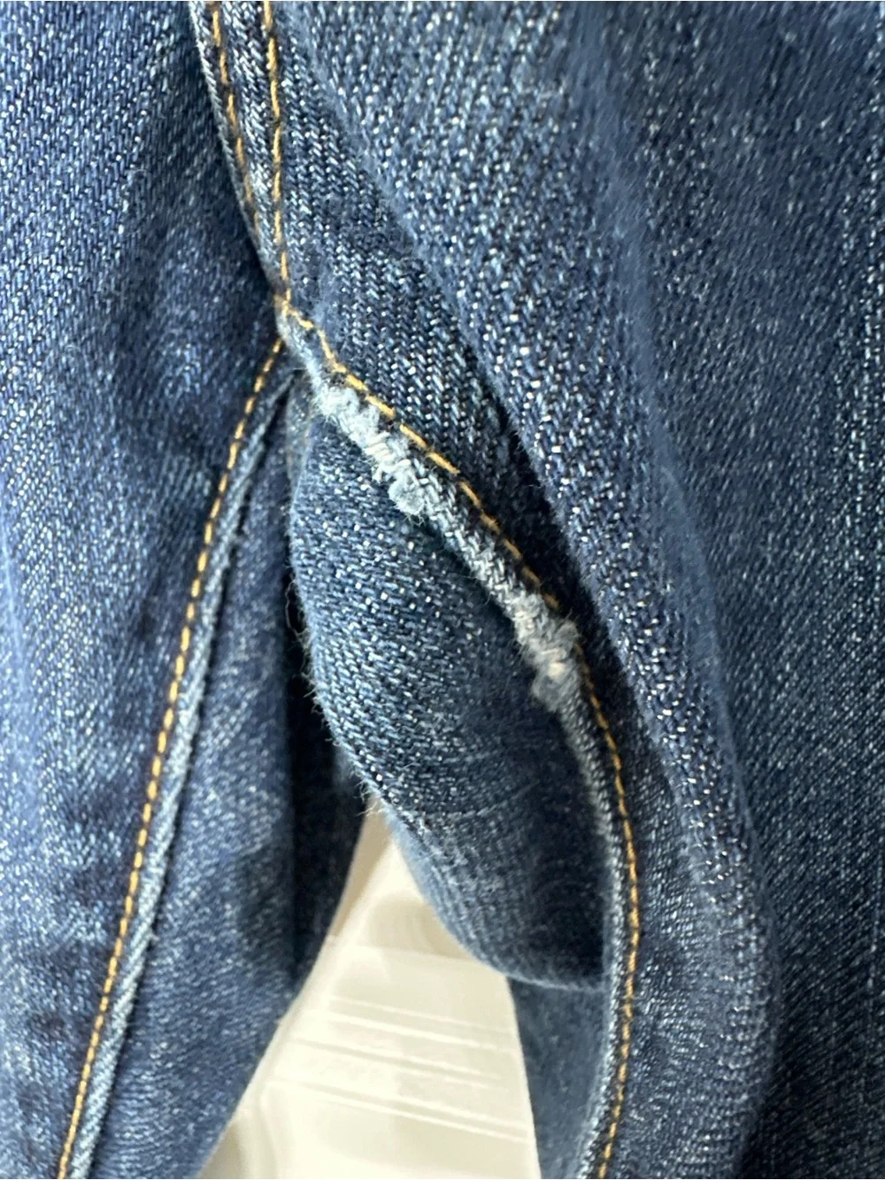 J. Crew Vintage Slim Straight Mens 33Wx30L Blue Denim Jeans